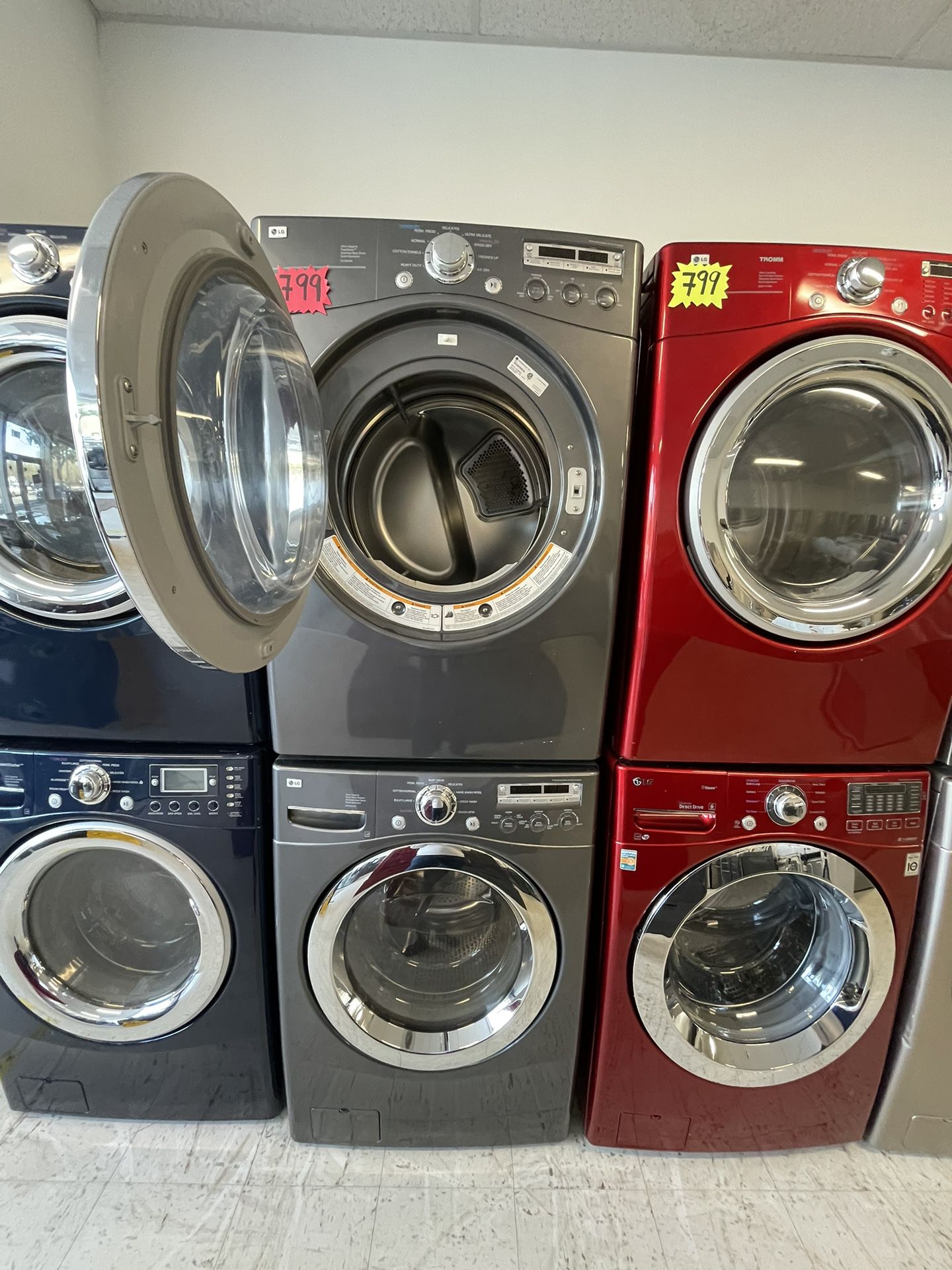 LG Front Load Washer And Electric Dryer Set Used Good Condition With 90days Warranty 