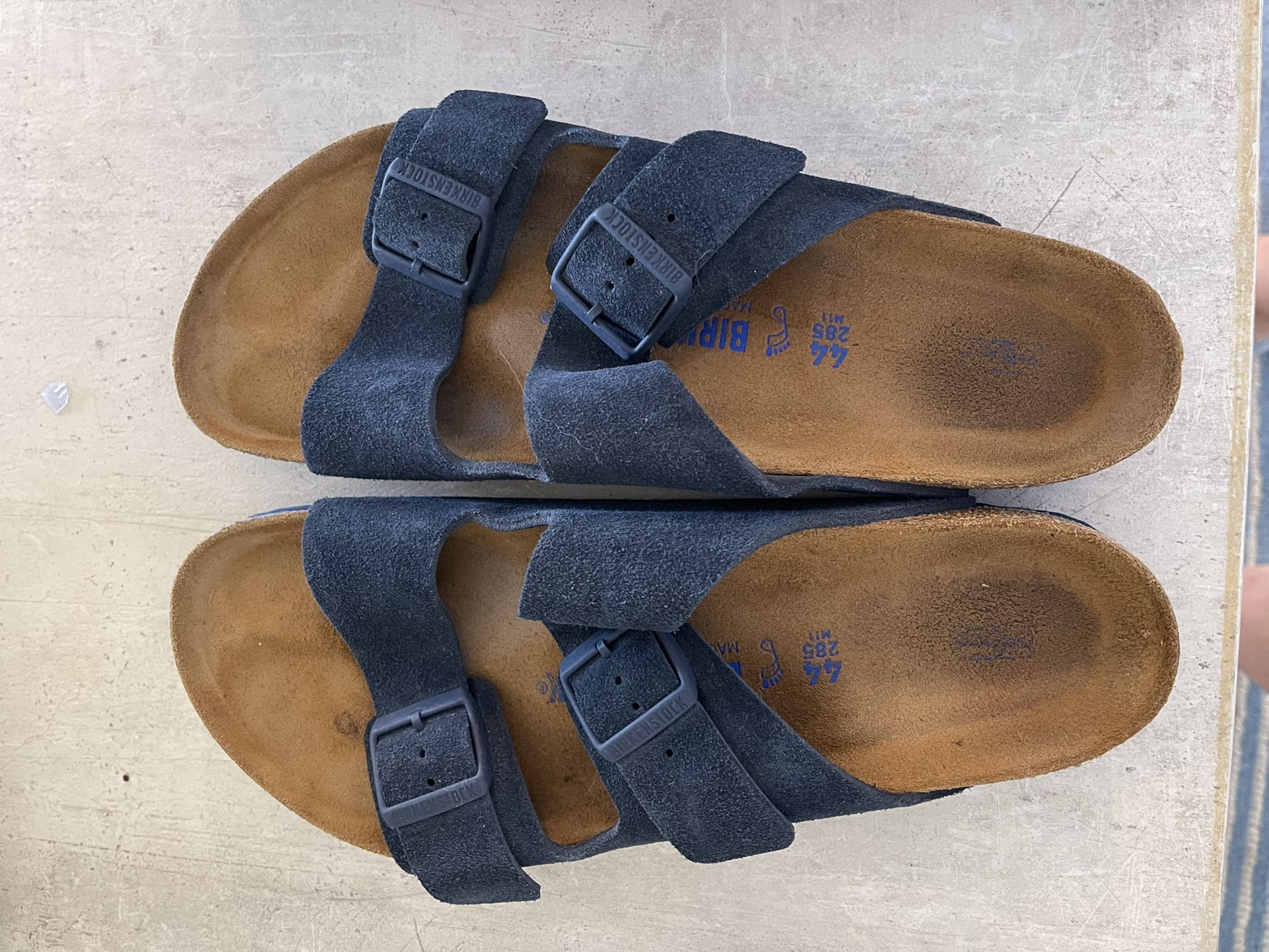 Birkenstock Arizona Navy Suede 44
