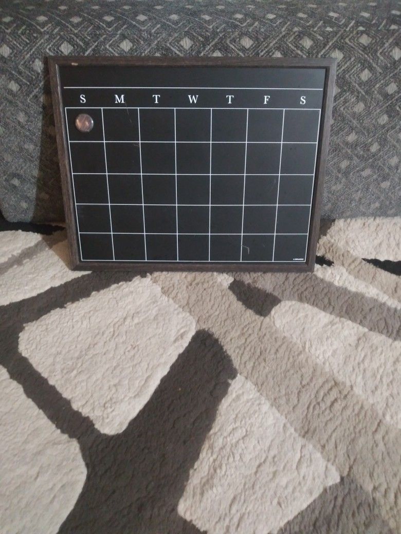 Chalk Calendar