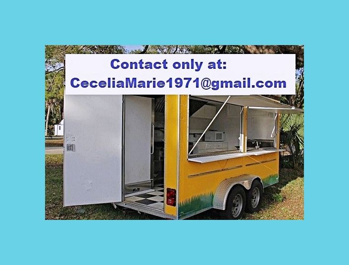 Food Trailer BBQ 36277