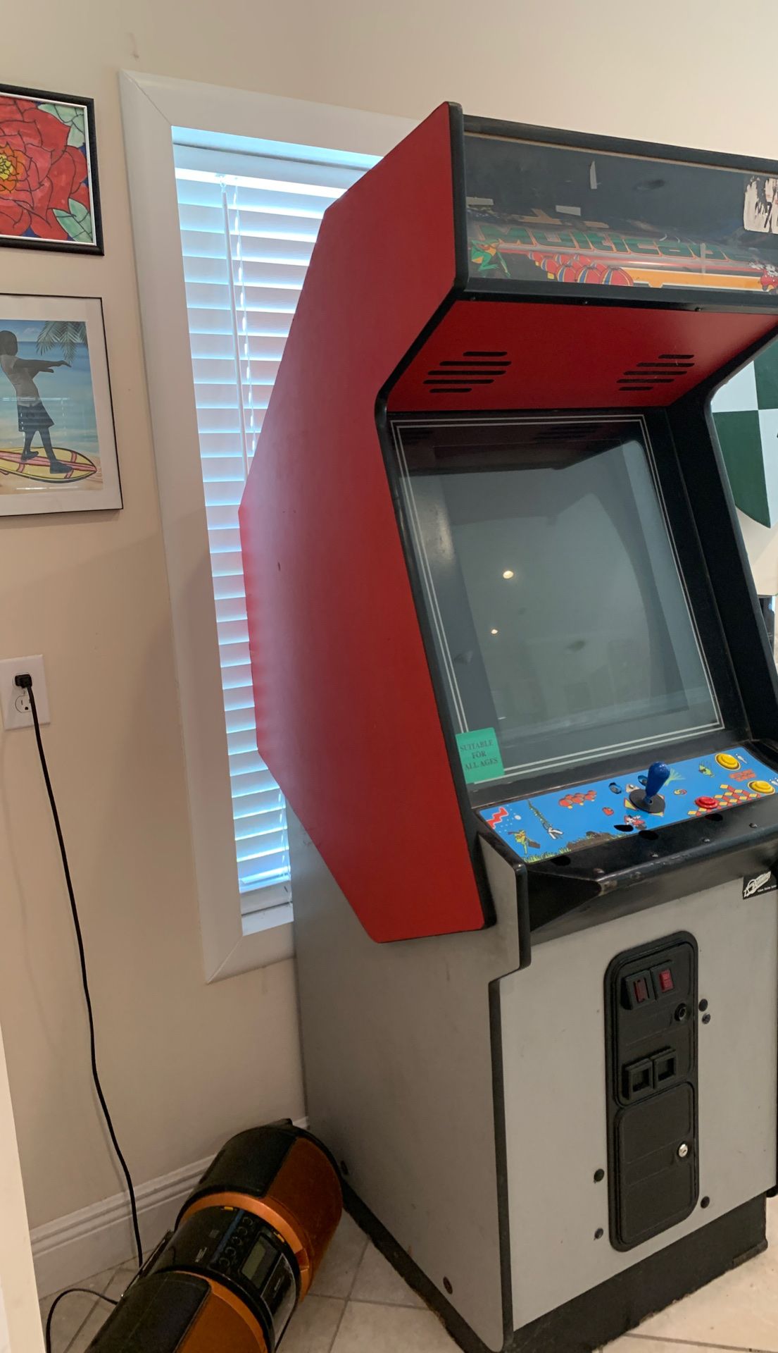 Multicade full size arcade machine