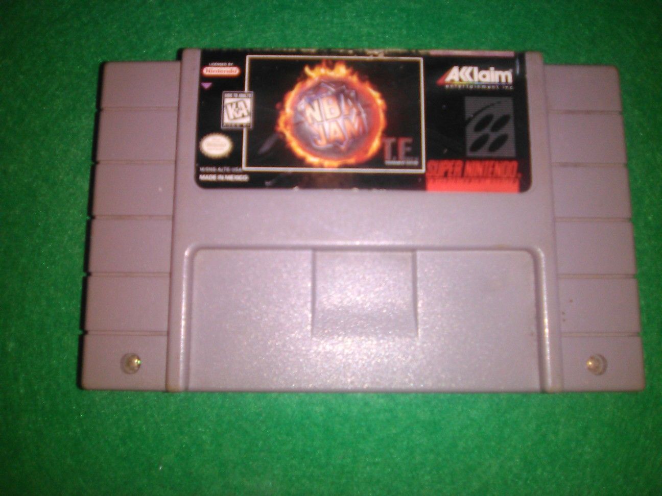 She's NBA jam Game cartarge