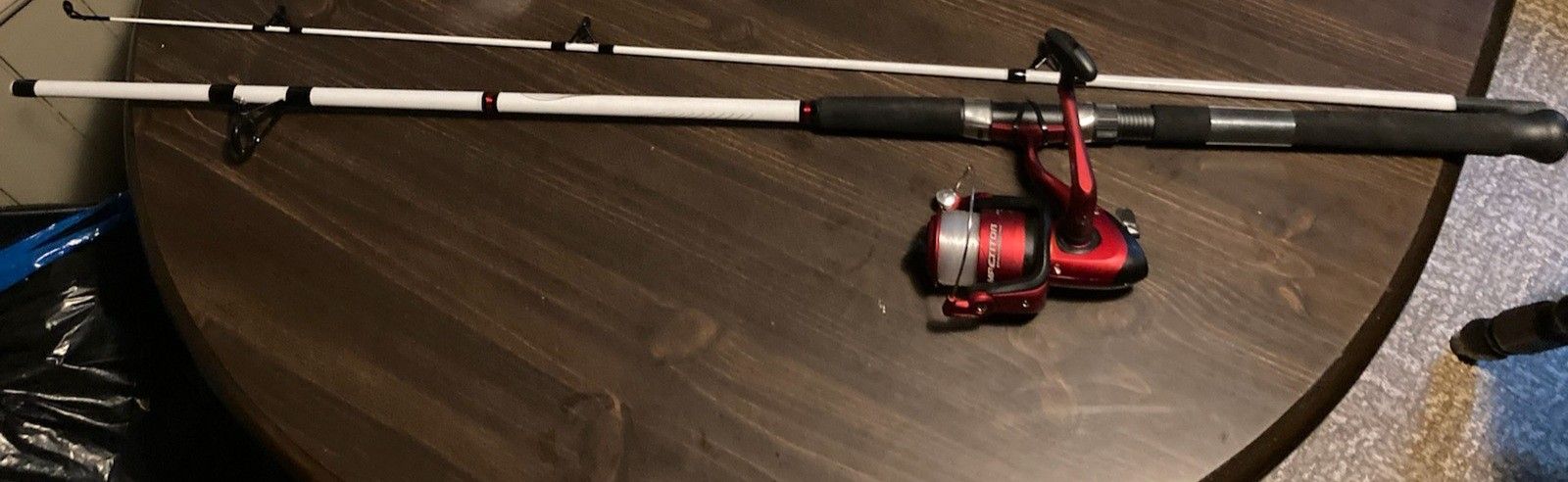 South Bend Competitor Spinning Combo Fishing Rod And Fishing Items