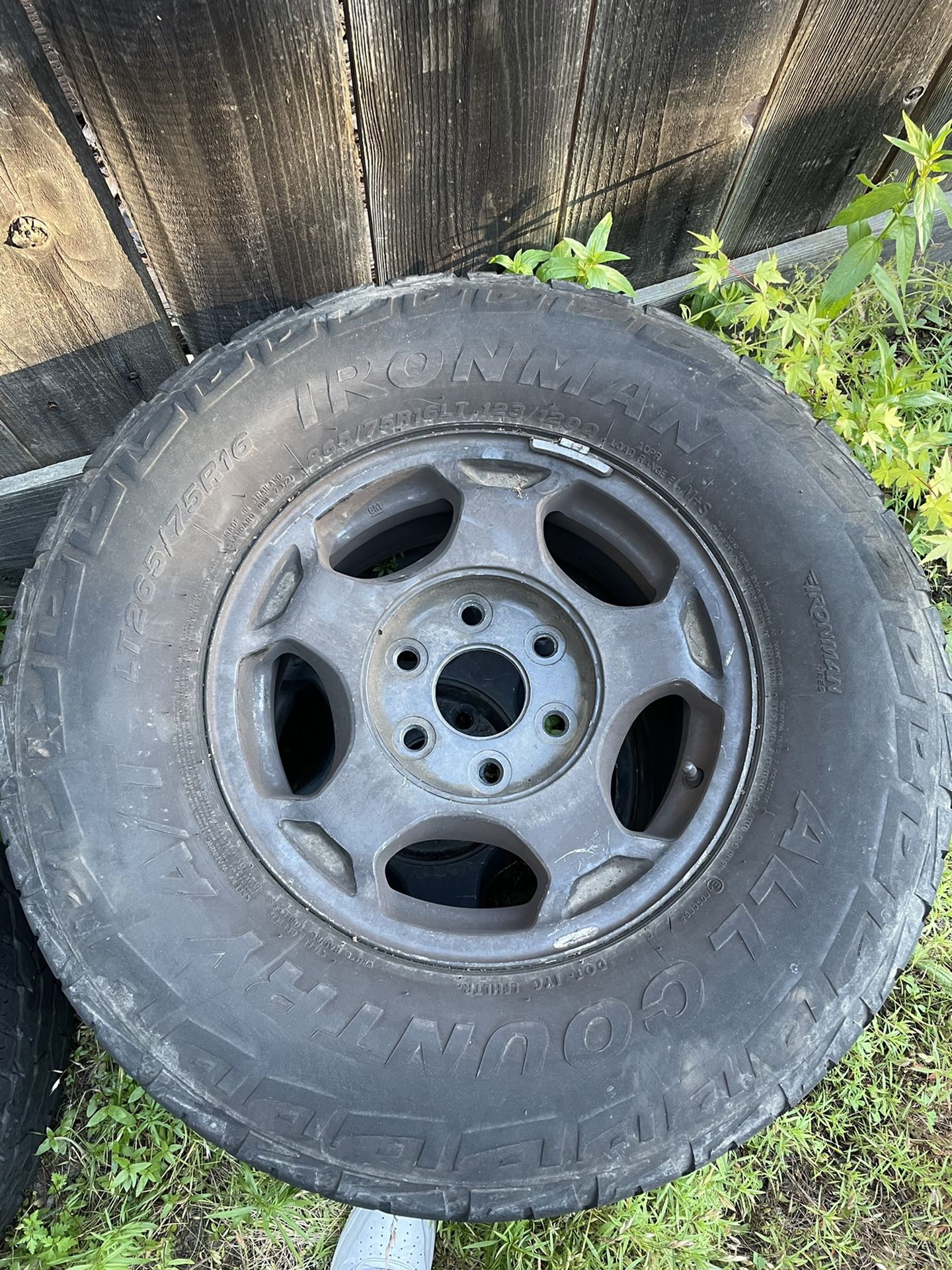 Selling Tires And Rims, Lmk 400 For The Set Of 4, Need It Gone ASAP! Wheels Were Once On A Chevy Silverado 1500