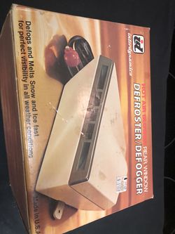 Vintage Inter dynamics Electric defroster defogger rear window 1970s new in box Thumbnail