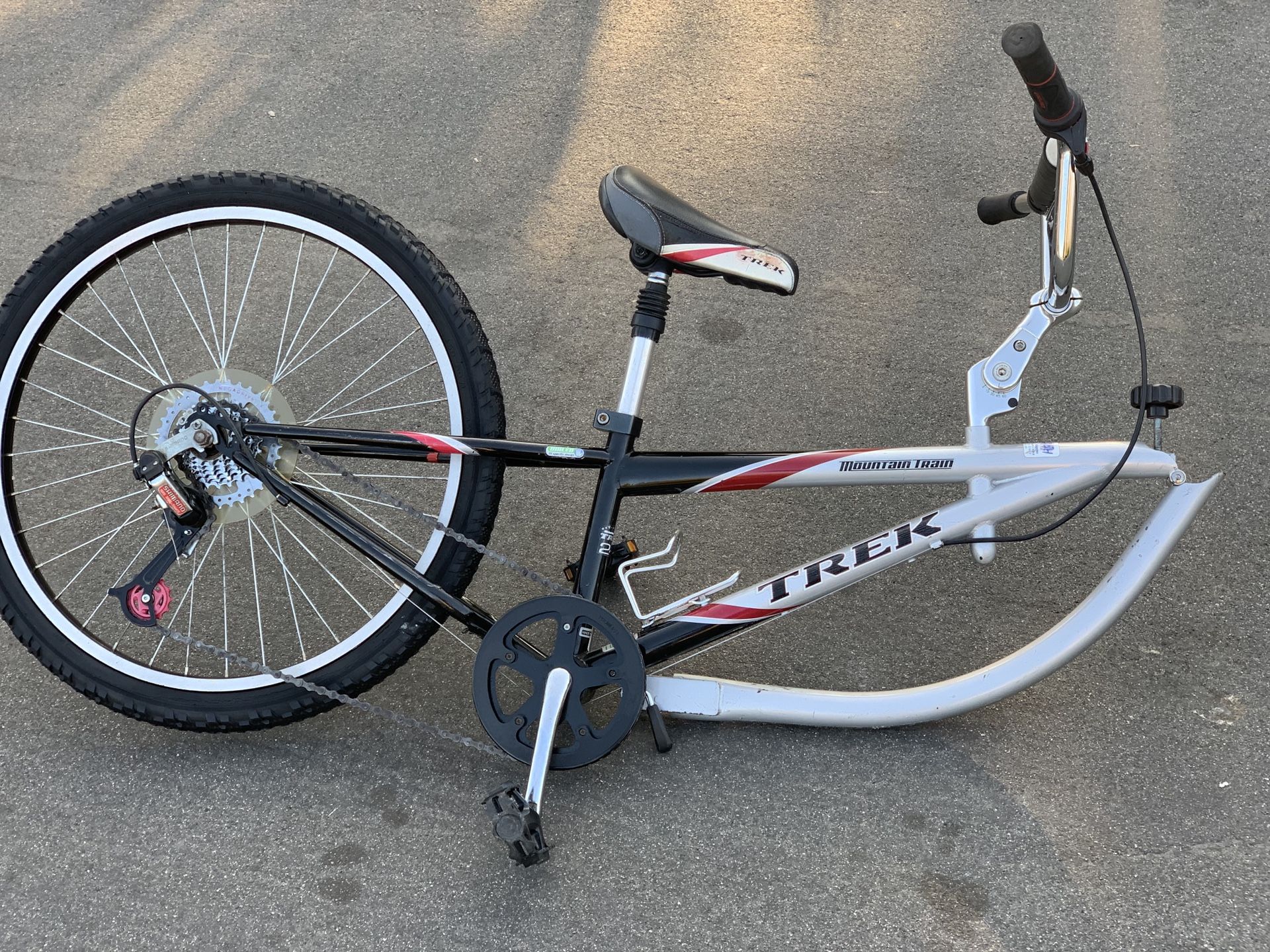 Trek Mountain train 24” 7Speed Tandem Bike attachment for Sale in Perris, CA OfferUp