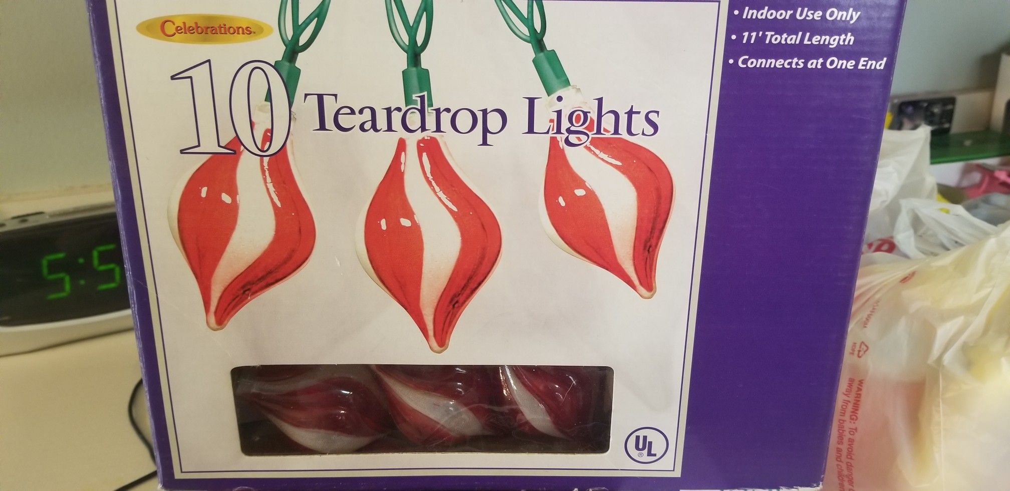 Teardrop lights