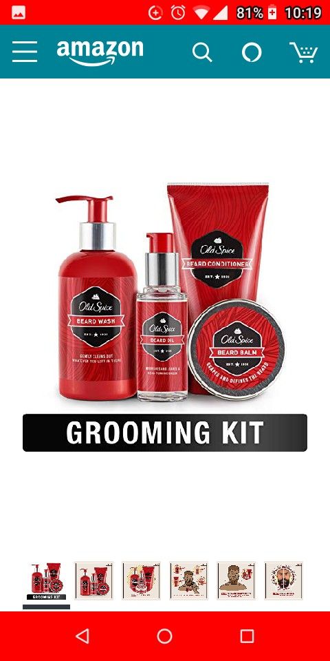 OLD SPICE BEARD KIT