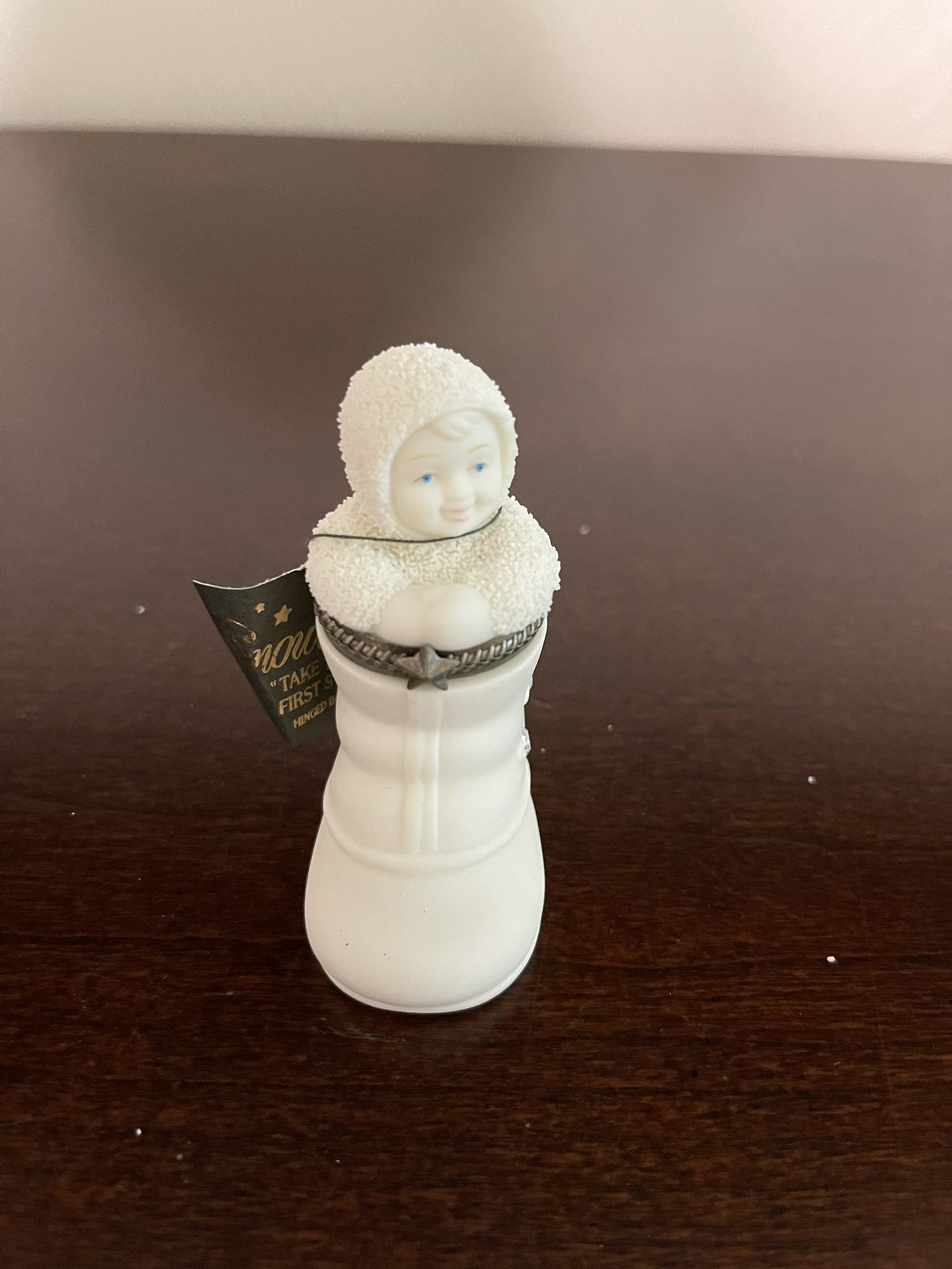 2/$25 or 3/$30 Snowbabies Take the First Step hinged box