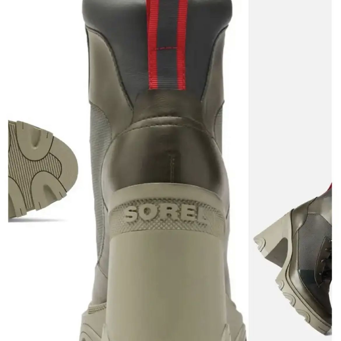 New In Box Sorel Brex Waterproof Heeled Boots Size 8