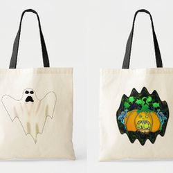 Halloween Tote Bags Trick-or-treat Thumbnail