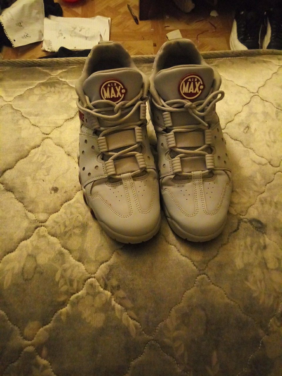 Gray n maroon barkleys lows