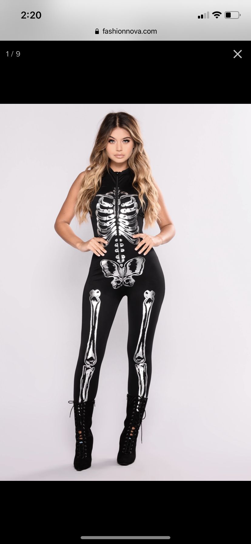 Skeleton Costume 