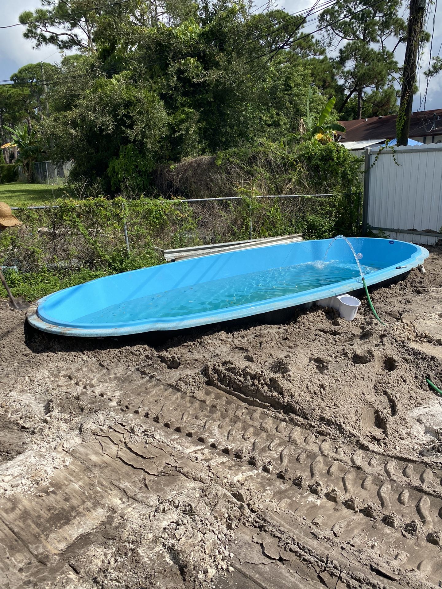 Pools Holes And Bobcat