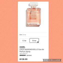 Chanel Mademoiselle Perfume Thumbnail