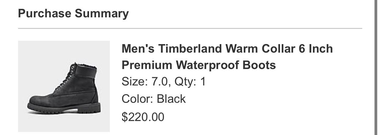 Men's Timberland Warm Collar 6 Inch Premium Waterproof Boots