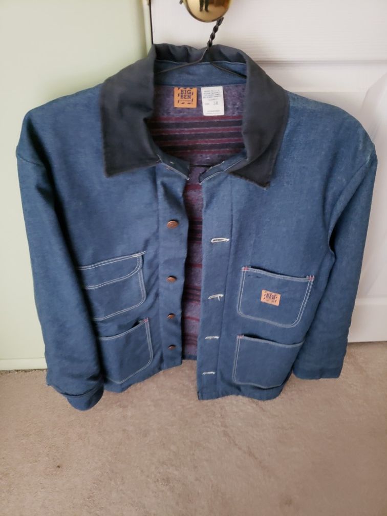 Blue denim jacket