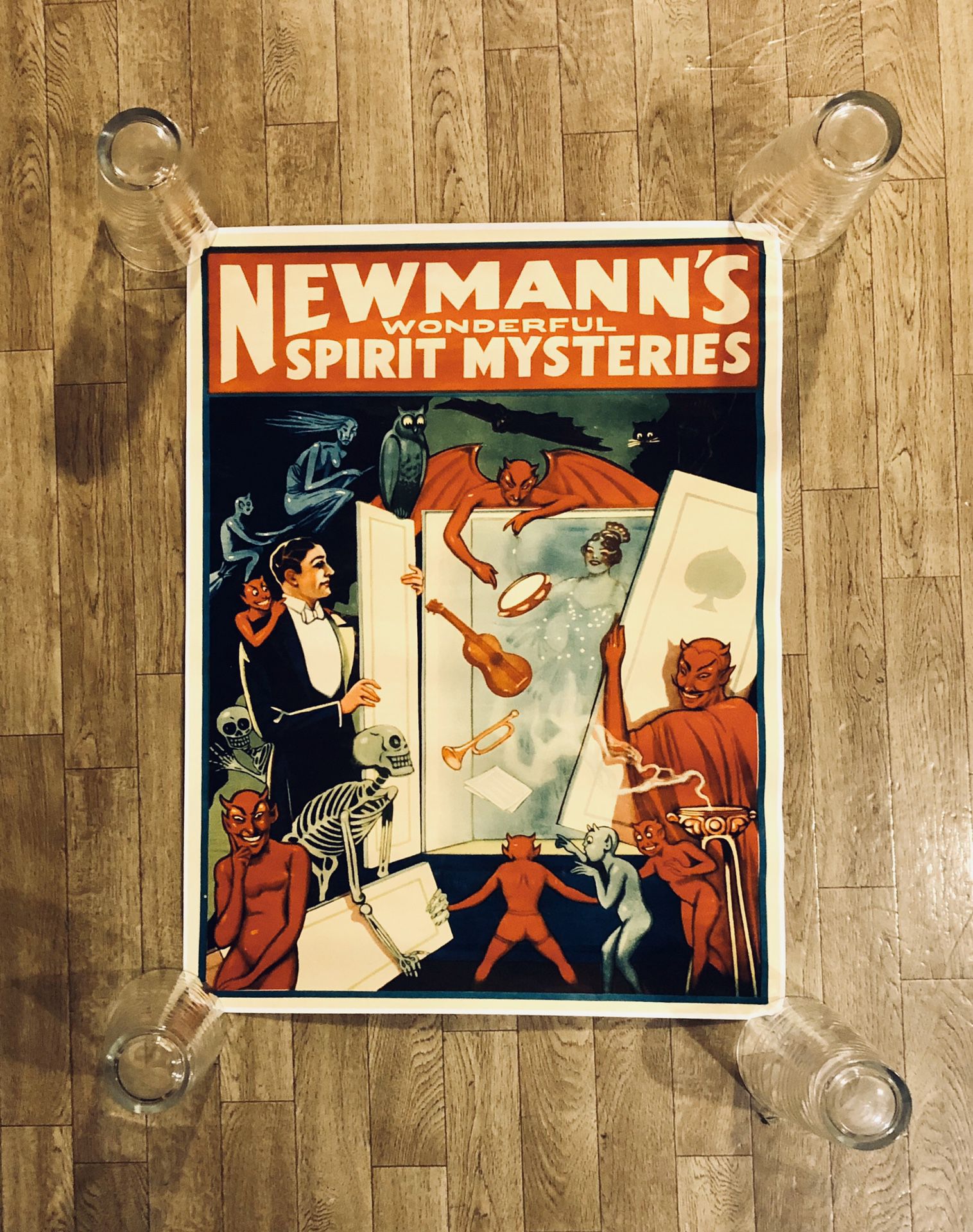 Newmanns Wonderful Spirit Mysteries Poster