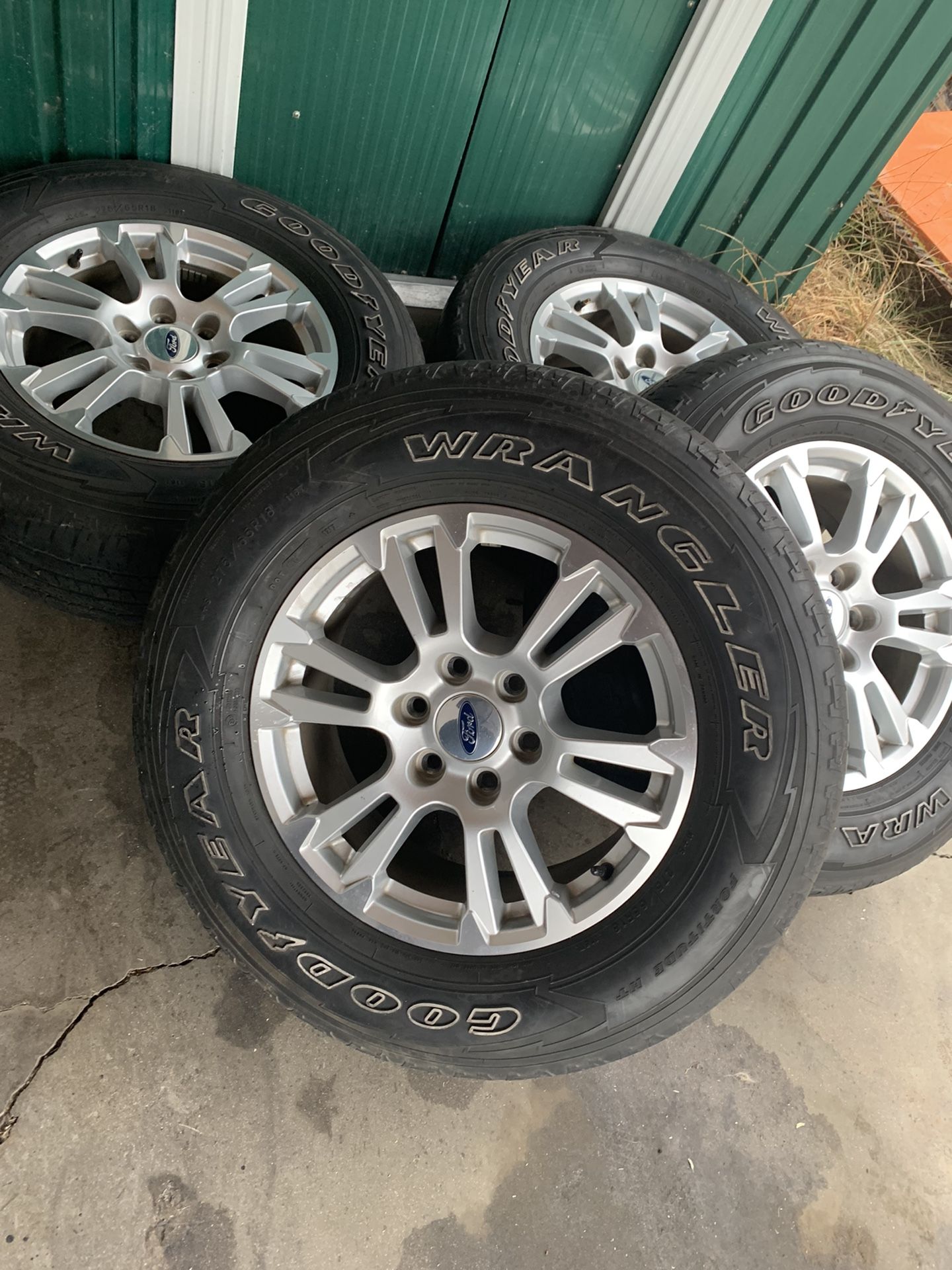 18” Inch Ford F150 Rims Wheels Tires Set 6x135