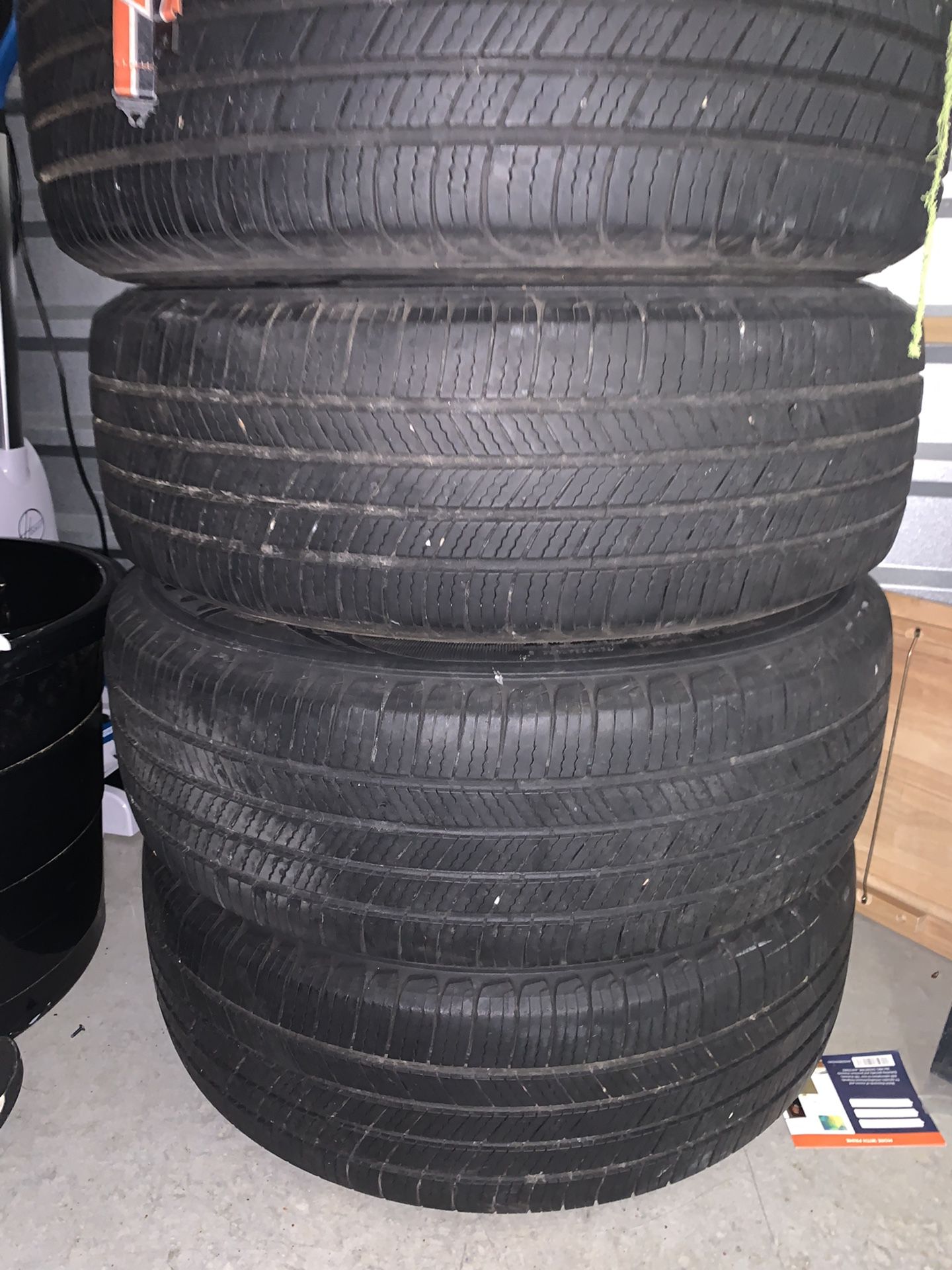225/60r17 Good Year Tire And Rim