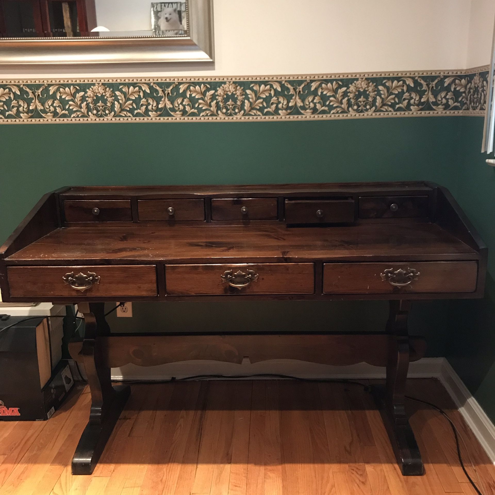 Vintage Bennington Pine Desk for Sale in Deer Park, NY OfferUp