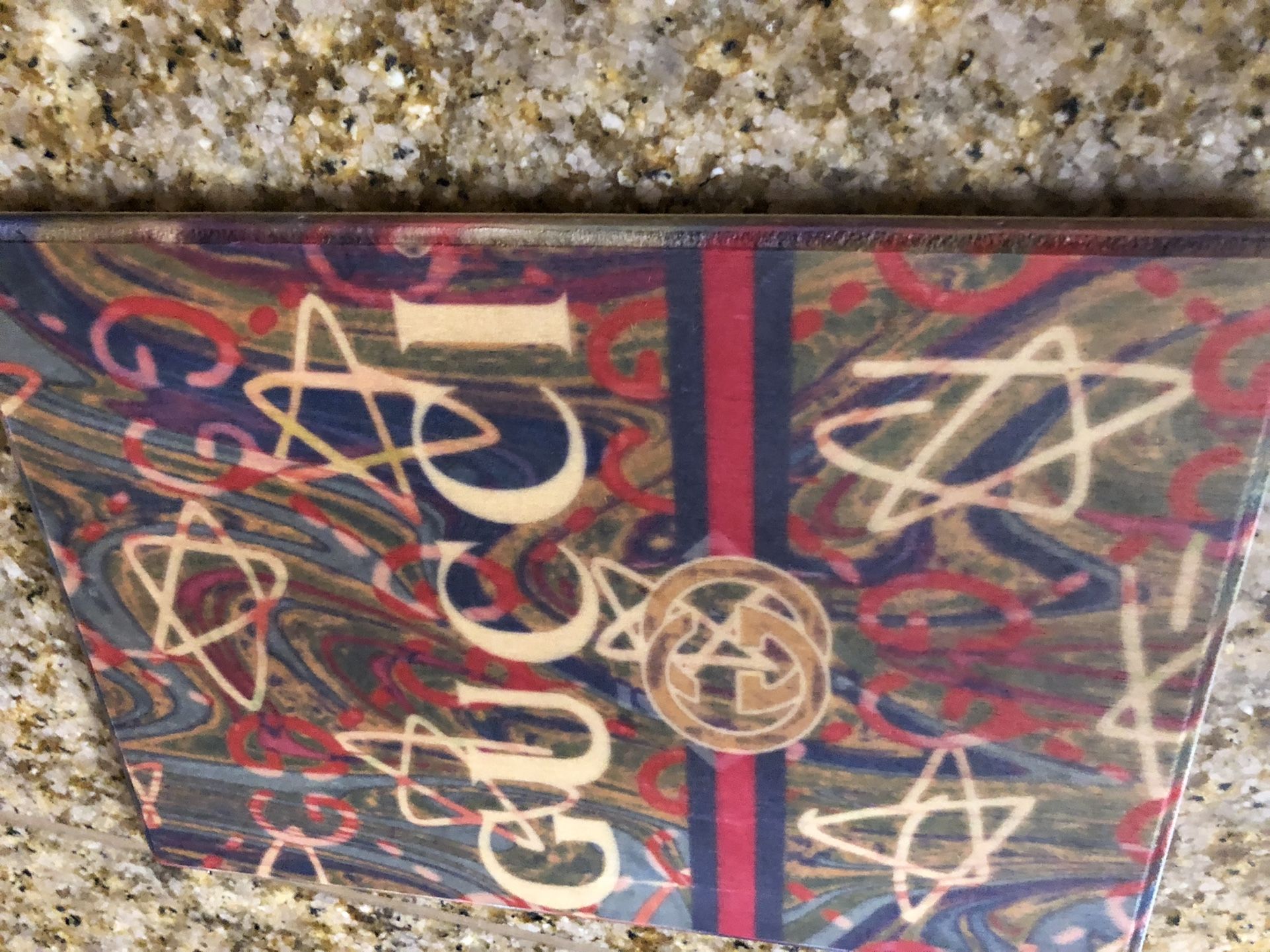 Gucci Wood Canvas Picture
