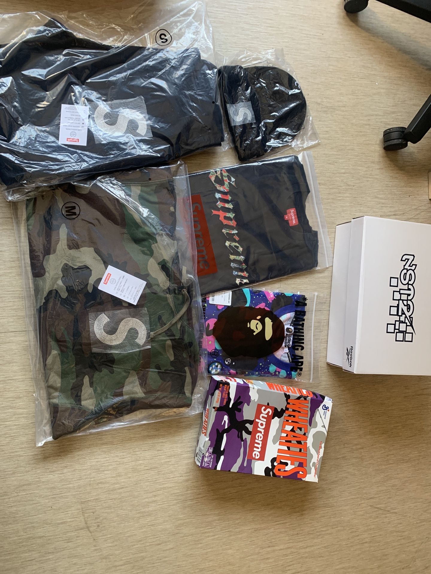 Supreme X Bape X Reebox X ASAP Nast