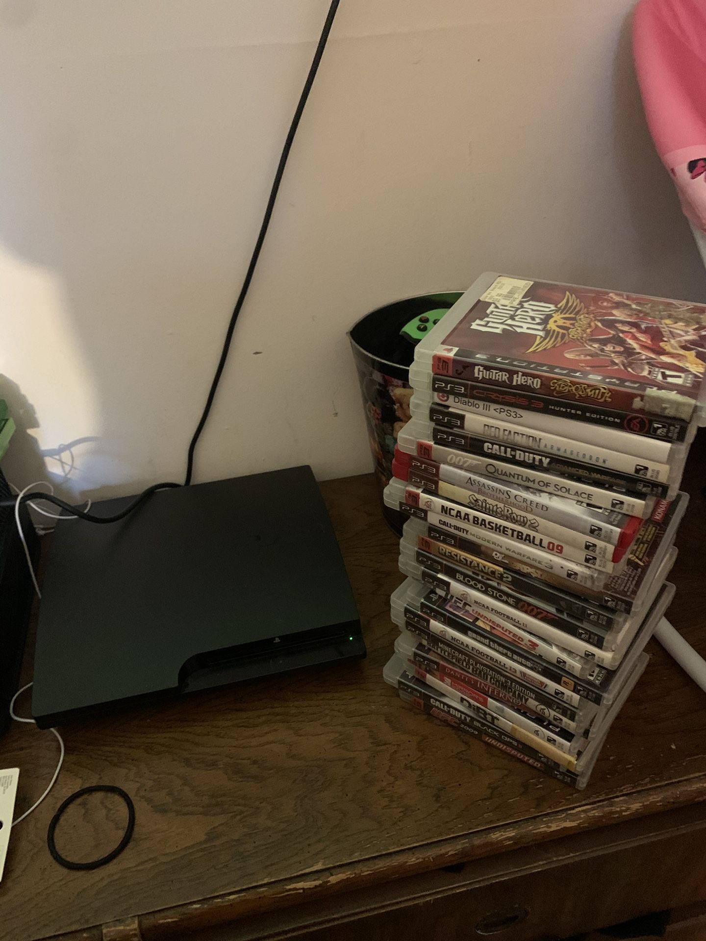 PS3 with all games