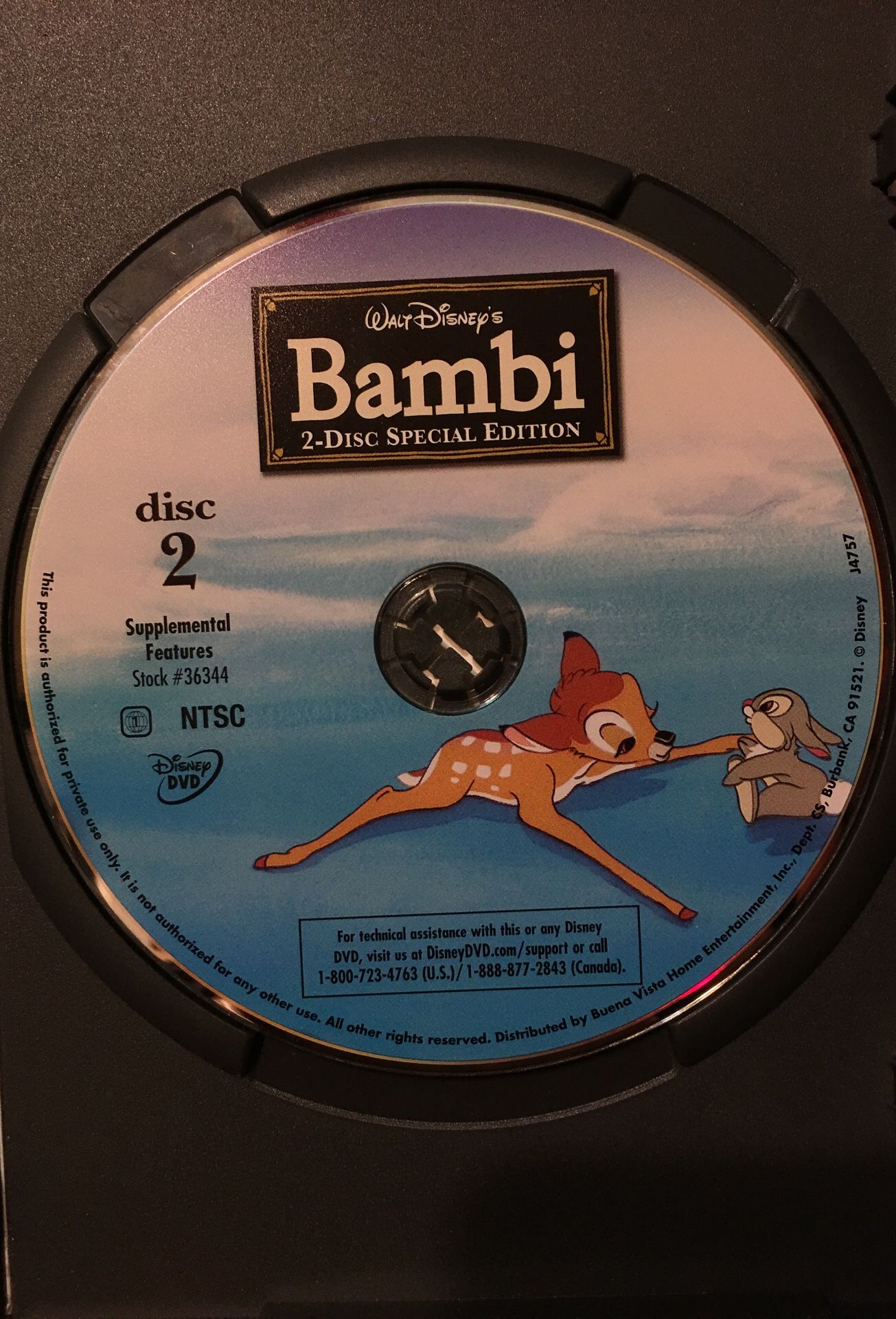 Disney Bambi 2 Disc Special Edition Dvd For Sale In Montclair Ca Offerup