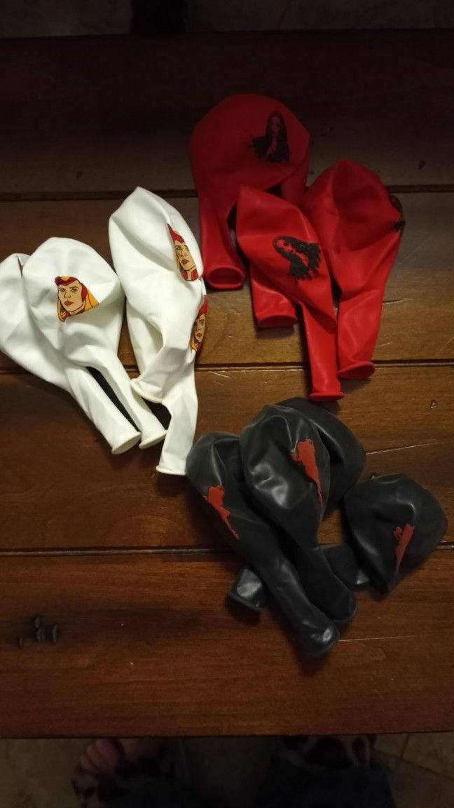 Scarlet Witch Birthday Decorations