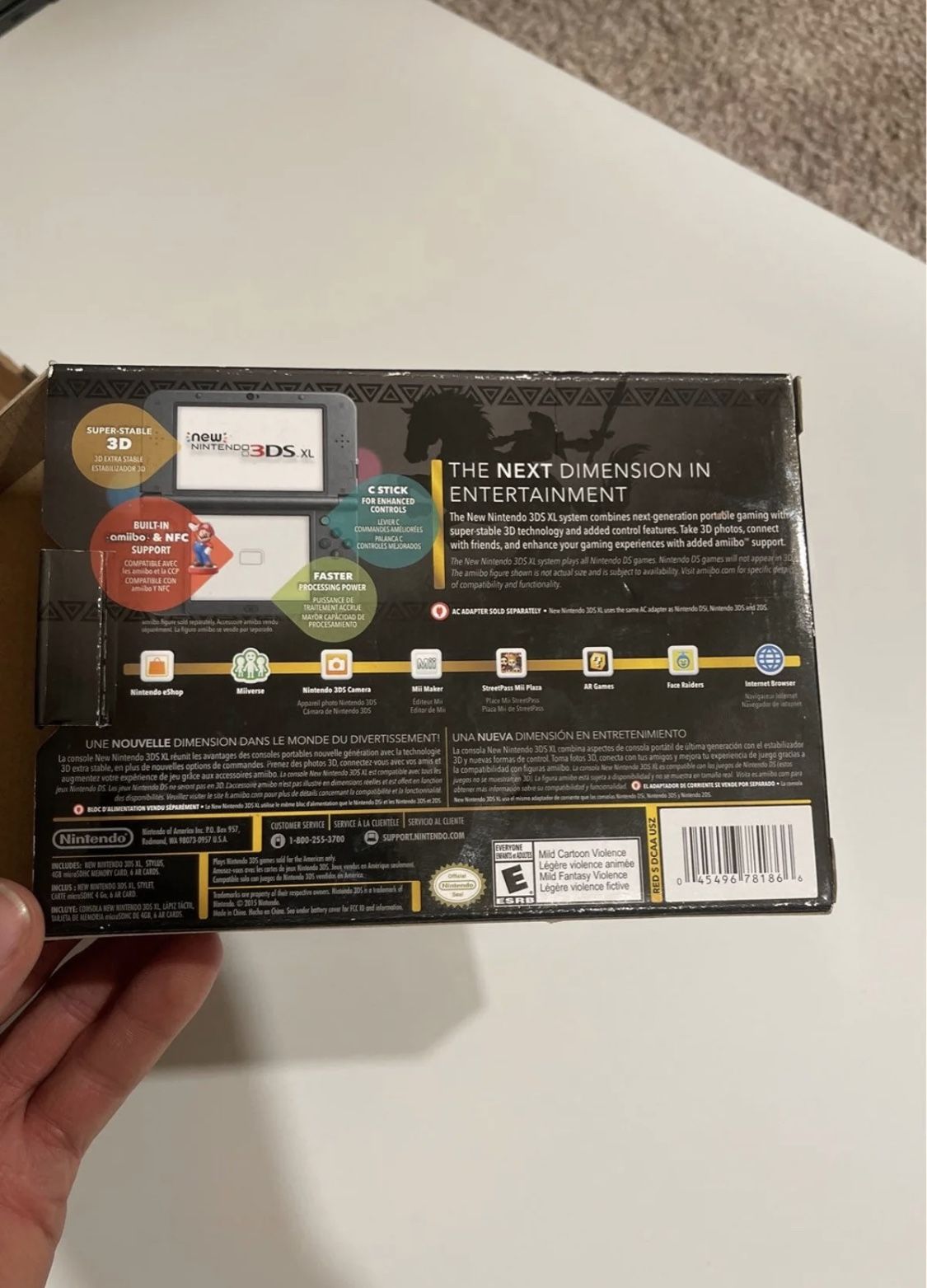 Like New, New Nintendo 3DS Hyrule Edition Very Clean Dual Ips Screens