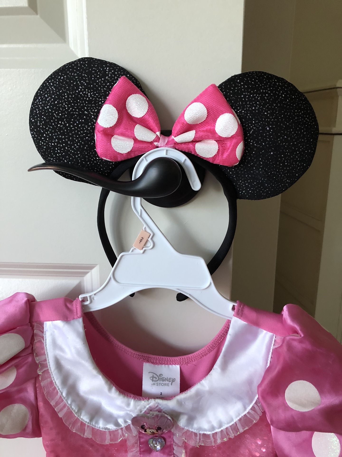Disney Minnie Mouse costume dress with ears