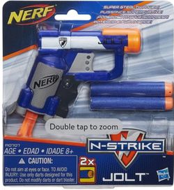Nerf A0707 N-Strike Jolt Blaster - Blue Thumbnail