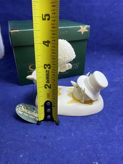 Dept 56 Snowbabies "See You Next Year" Christmas Figurine Thumbnail
