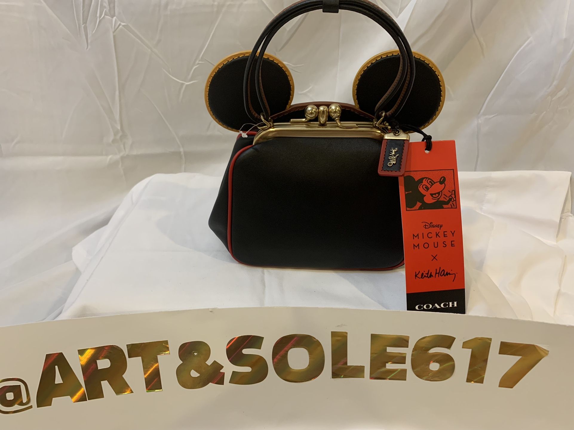 Keith Haring Mickey Mouse Coach Collab