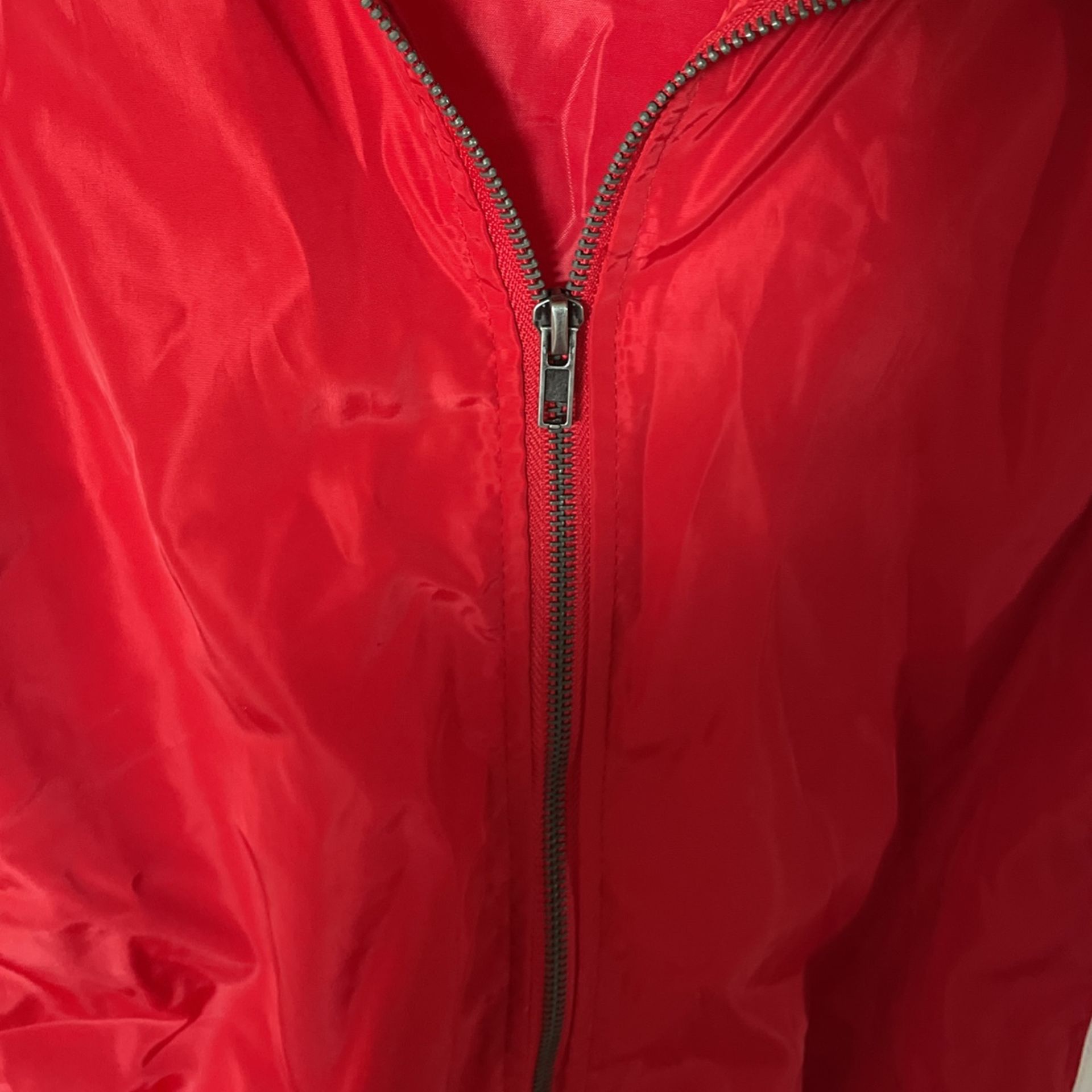 Red Windbreaker