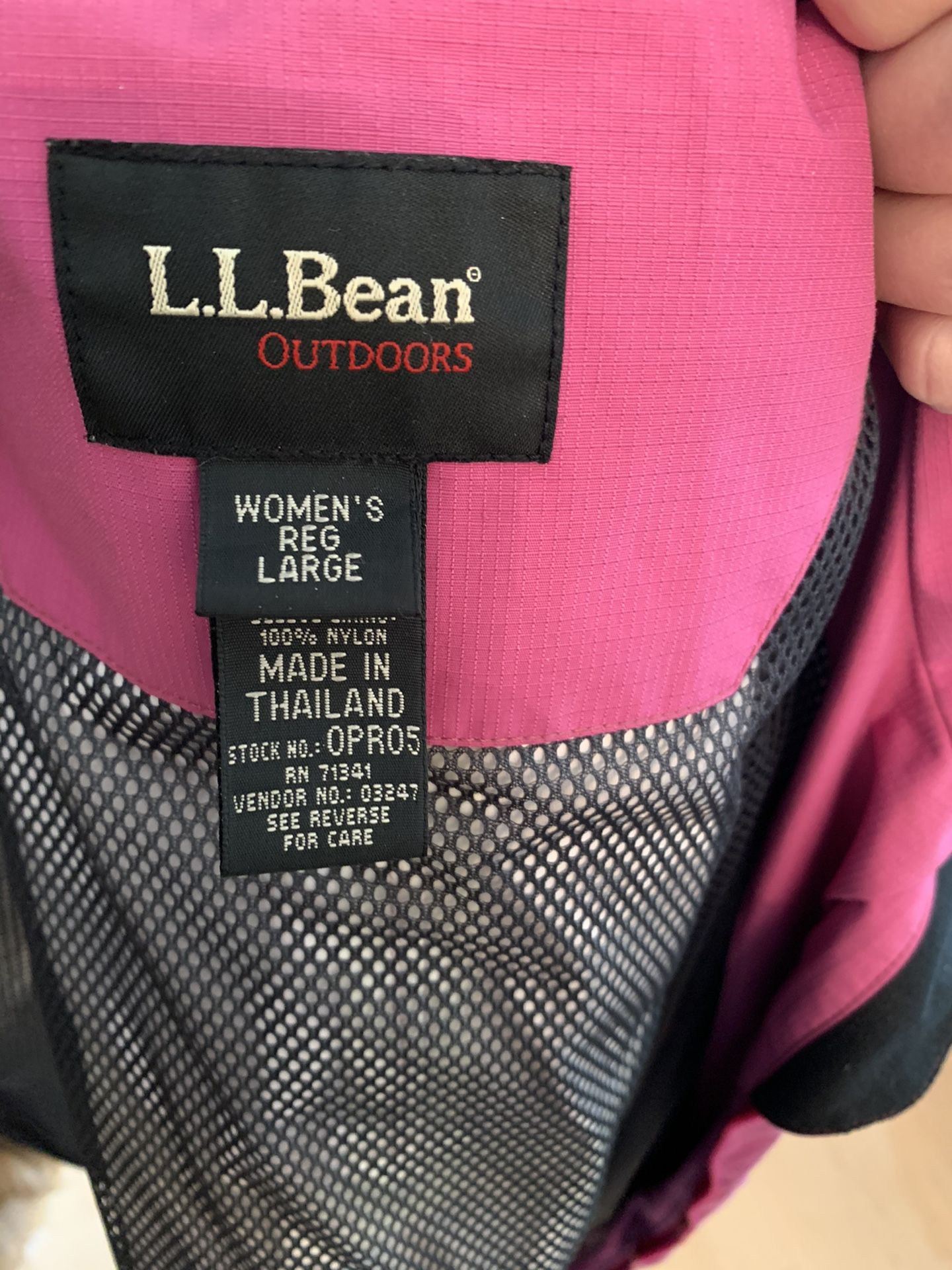 LL Bean Raincoat