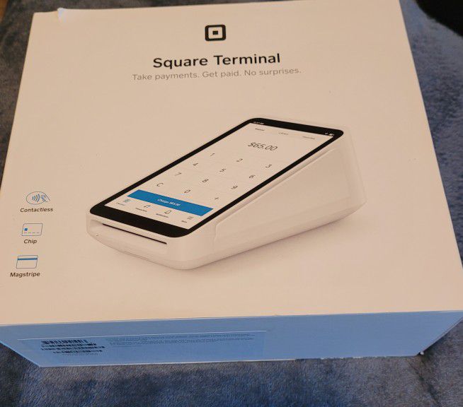 ($200 Local Pickup Unopened Square Terminal Brand New With Terminal Paper 10 Rolls