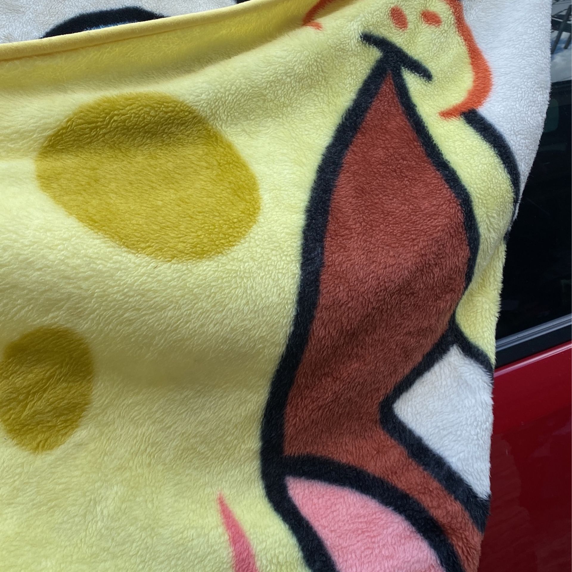 Sponge Bob Fuzzy Blanket, 53"x62"