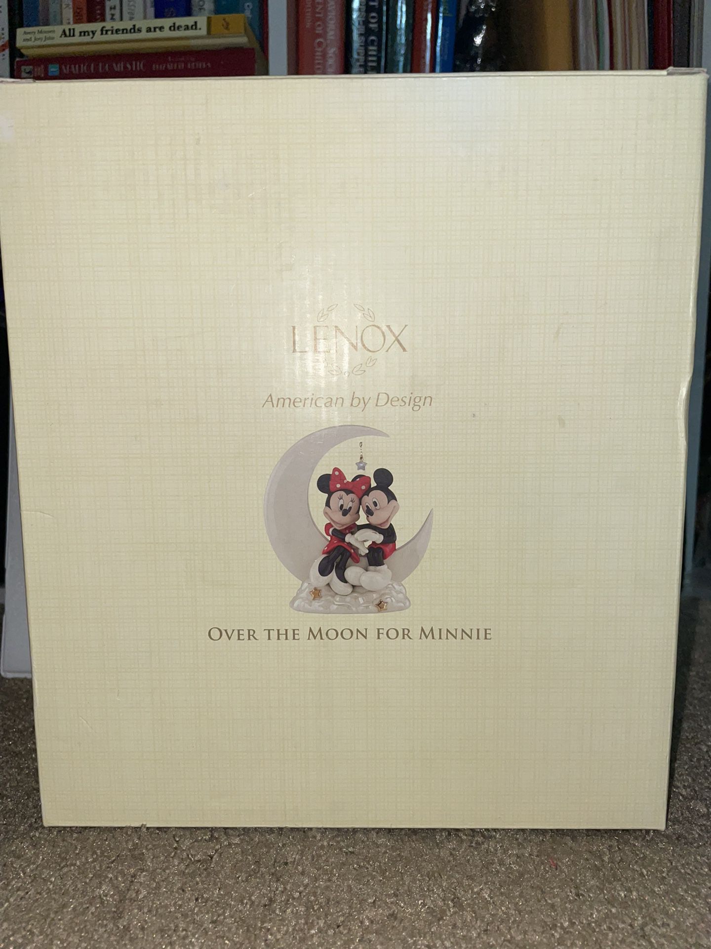 Lenox Classics Mickey And Friends Over the Moon for Minnie Sculpture
