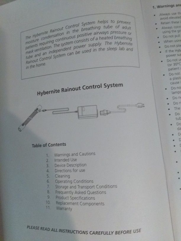 heated breathing hose for cpap