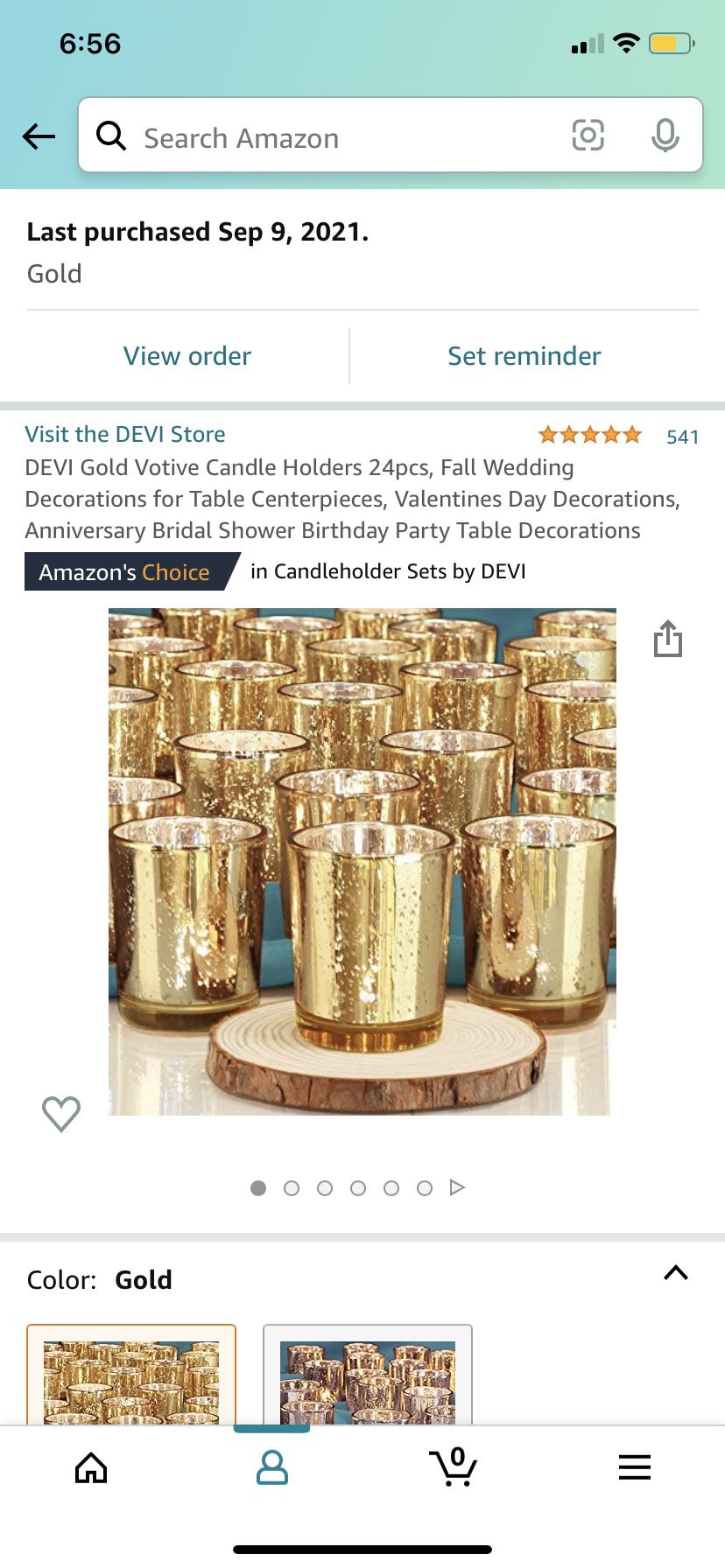 24 Pack Votive Candle Holders