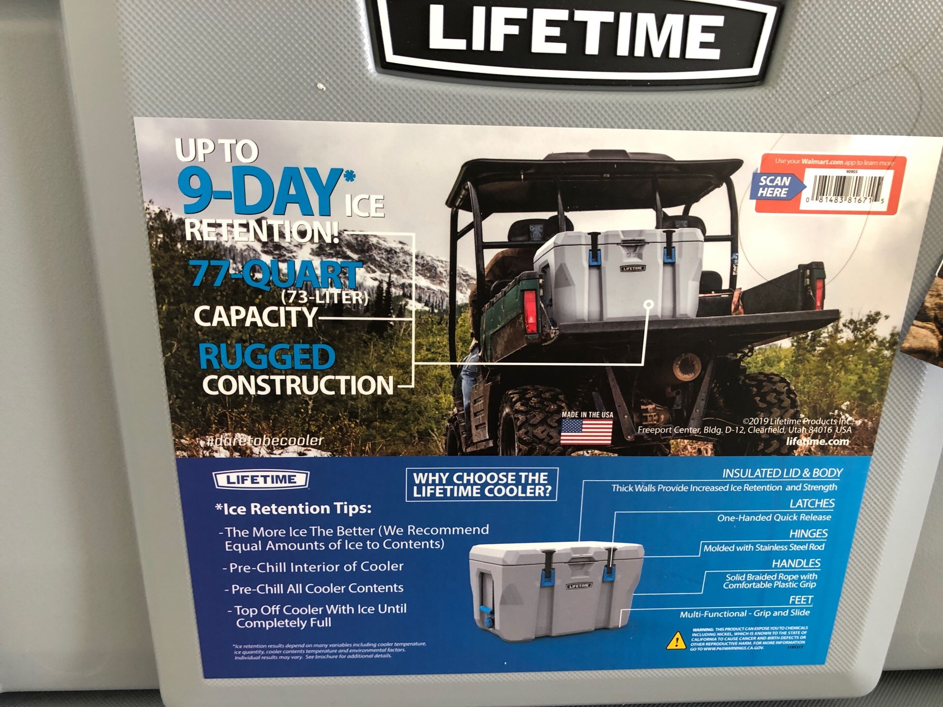New Lifetime 77 qt High performance cooler for Sale in Houston, TX