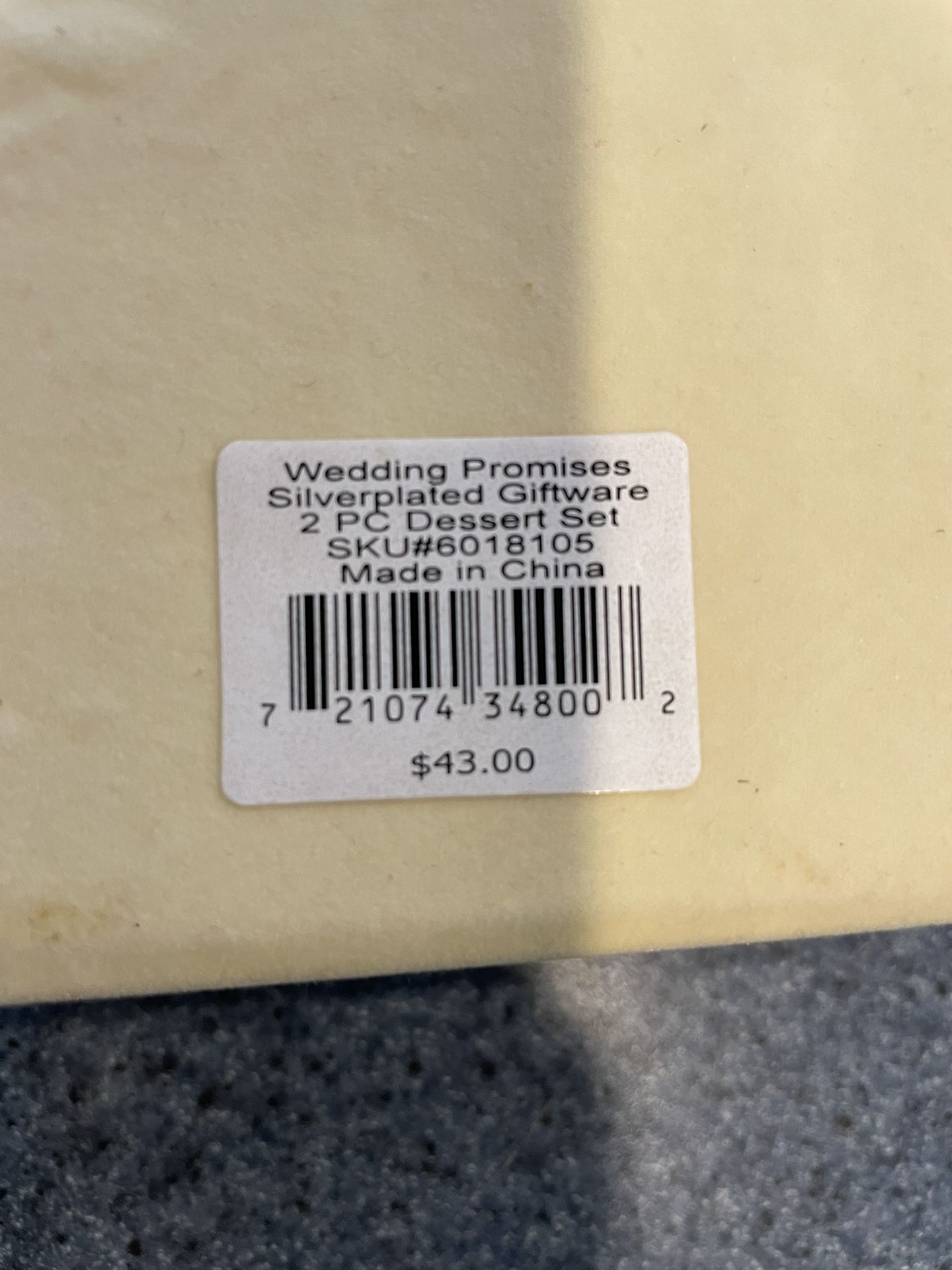 Lenox Wedding Promises Cake Server Set