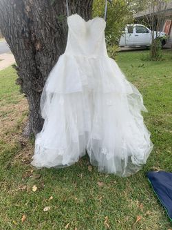 Beautiful High/Low Wedding Dress  Thumbnail