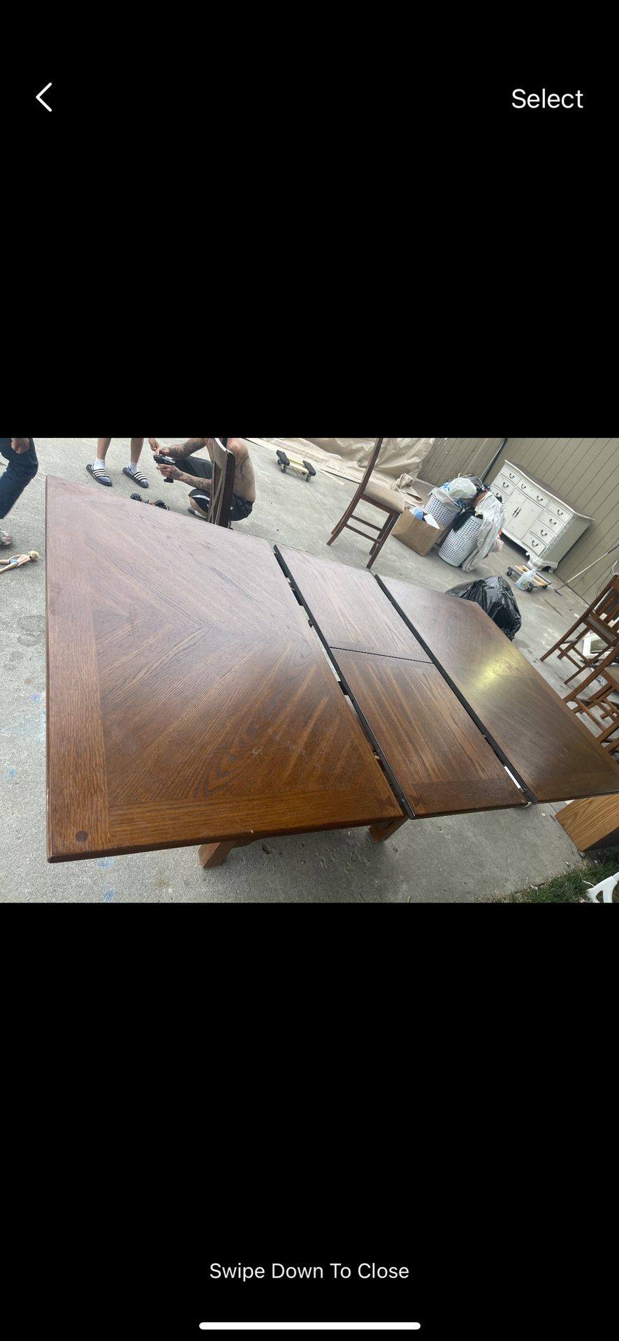 Bar Height Table With Butterfly And 10 Chairs 