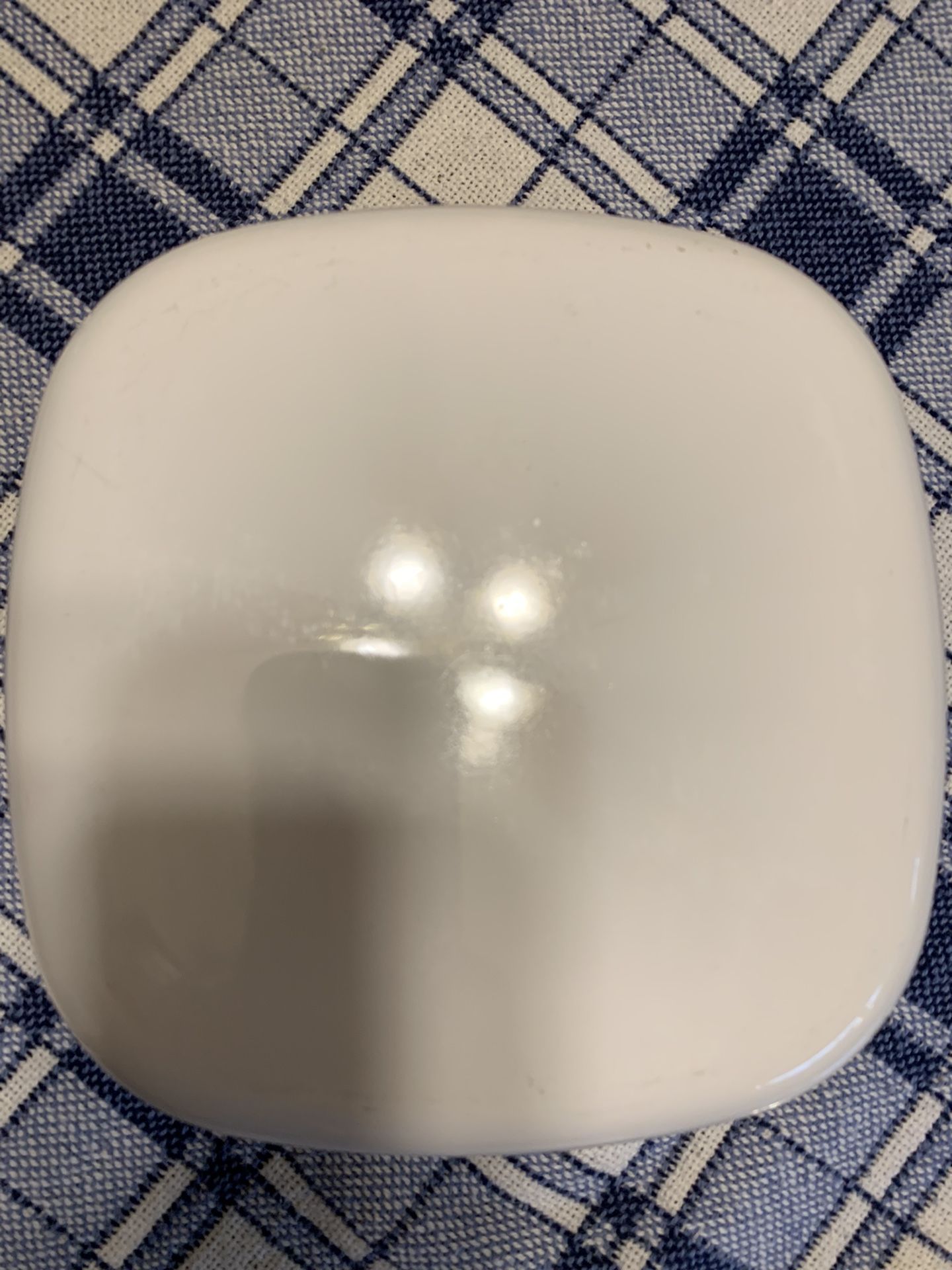 Vintage Corning Ware Shell Oil Green Medallion Casserole