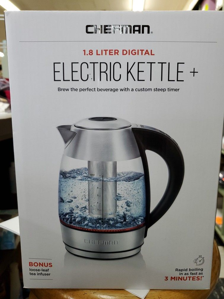 Chefman Electric Kettle 1.8 Liter