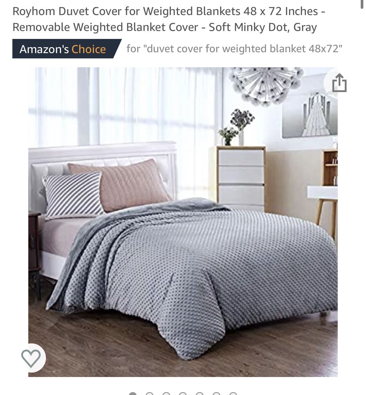 Duvet Cover for Weighted Blankets