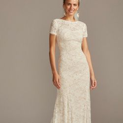 Ivory Size 12 Wedding Dress Thumbnail